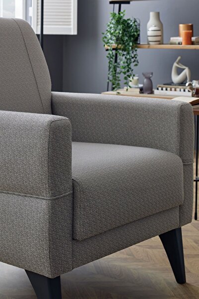 Enza Home Astera Koltuk Takımı 3+1 - Açık Gri