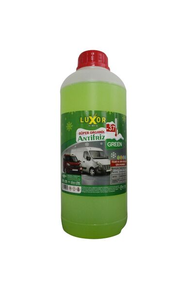Luxor Kimya Kimya 4 Mevsim -37°c Super Organik Yeşil Antifiriz 1 Lt (ÜRETİM T...
