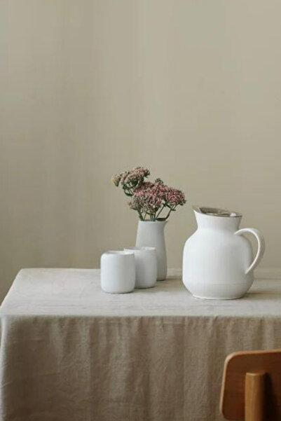 stelton Amphora Çay Karaf Termos 1 L Beyaz