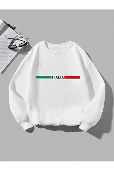 Fun Fashion Italijanska unisex majica od debelog pamuka sa širokim krojem