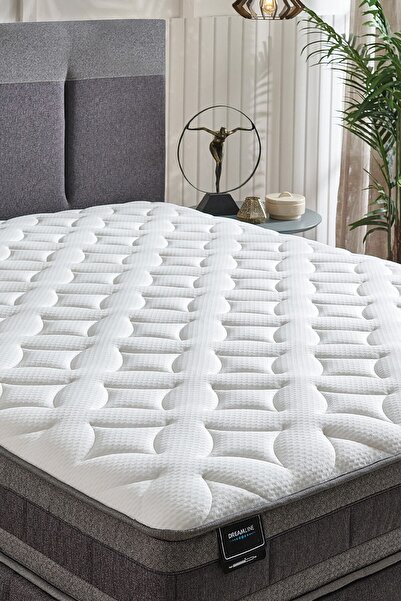 Yataş Dream Line Yatak Baza Başlık 3'lü Set - Koyu Gri, Antrasit