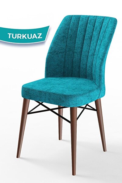 Canisa Flex Serisi, Üst Kalite Yemek Odası Sandalyesi, Gürgen Ceviz Ahşap Aya...