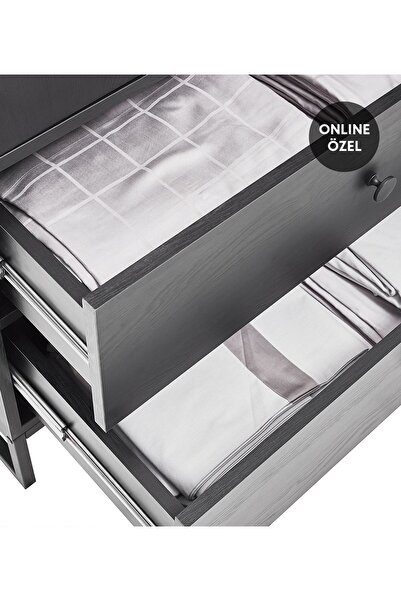 Enza Home Kalinsta 3 Kapaklı Gardırop - Siyah