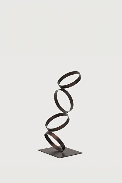 Enza Home Lampe Metal Dekoratif Obje