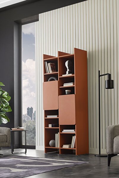 Enza Home Blend Kitaplık - Tarçın