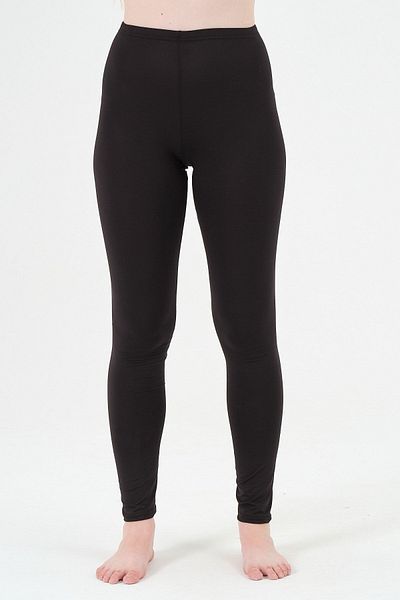 vawensea Women's Lycra Long Swim Pool and Hijab Swimsuit Tights Black (Wide Size Range)