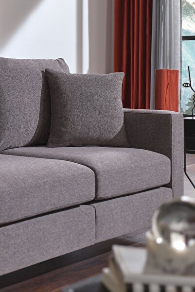 Enza Home Linea Büyük Köşe Takımı - Gri