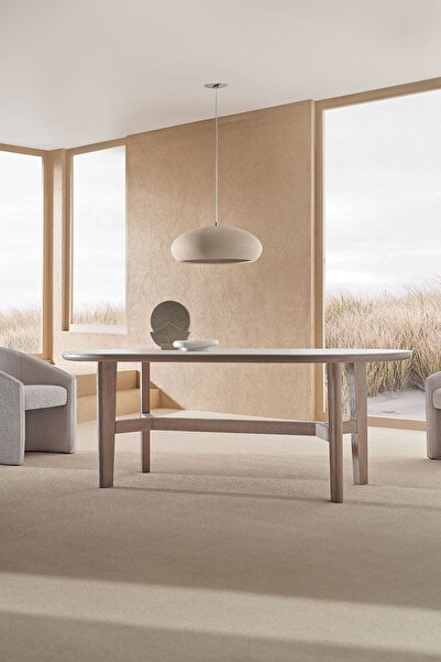 Enza Home Boston Oval Yemek Masası