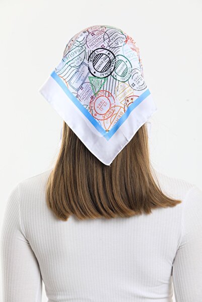 Fular Marketi Αγοράστε 5 Πληρώστε 4 The Name Pattern - Reyon Silk Bandana Η τιμή είναι για 1 τεμάχιο