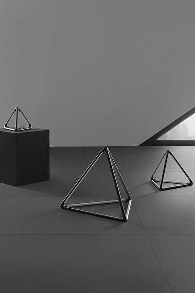 Enza Home Tetra Orta Boy Aydınlatma - Siyah