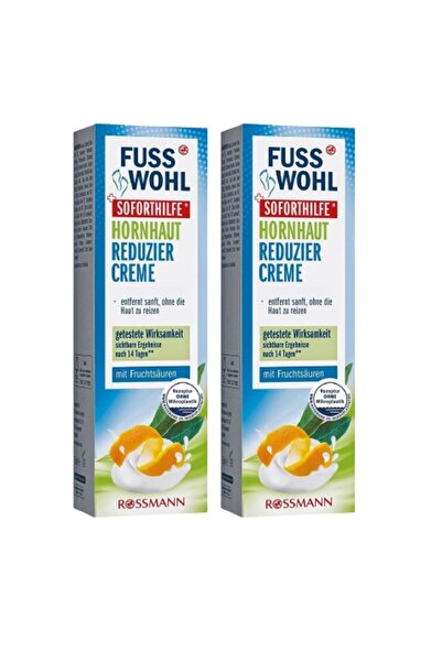 Fusswohl Ayak Çatlakları Pürüzlü Ayaklara Özel Bakım Kremi X 2 Adet