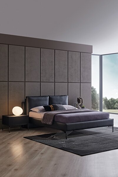 Enza Home Legato Başlıklı Karyola Set