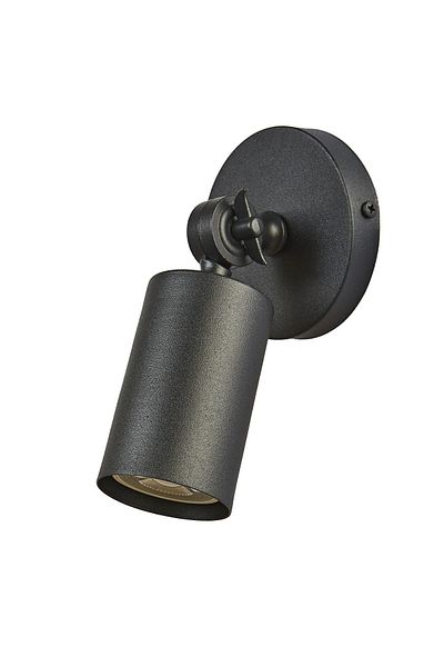 Bozyaka Aydınlatma Artur Single Decorative Matte Black Moving Wall Sconce (DAYLIGHT LED BULB INCLUDED!!!)