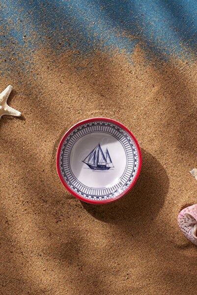 Karaca Marine Ship Melamine Snack Bowl 9 cm