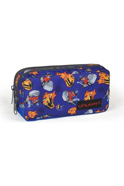Yaygan Pencil Bag with Two Compartments - 21*10*8 Cm