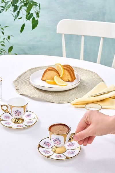 Karaca Gönül 2-Person Coffee Cup 85 ml
