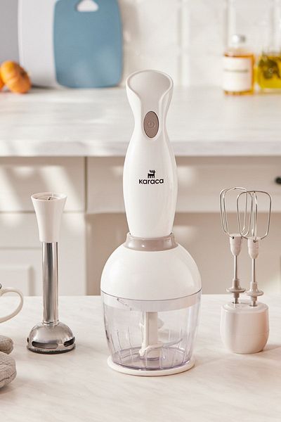 Karaca Profoodmix 3-pack Blender Set Iconic Beige 1000w