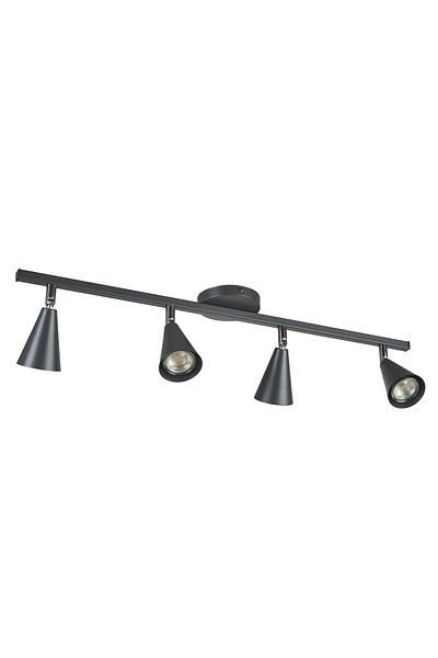 Bozyaka Aydınlatma Merlin Chandelier - 2-Piece 3-Piece 4-Piece Black Anthracite and Chrome Antique Matte LED Bulbs Included