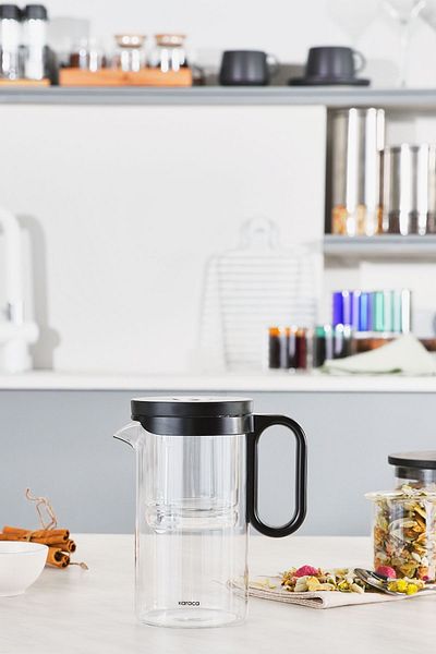 Karaca Brewy Tea French Press - 500 Ml Borosilicate Glass