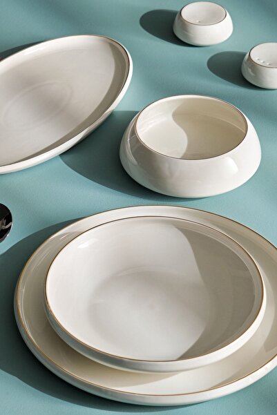 Karaca Solaris 22 Parça 6 Kişilik Yemek Takımı