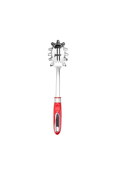 Karaca 153.03.07.8922 Red Retro Pasta Spoon - Teaspoon Category