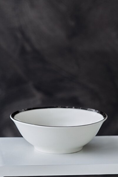 Karaca Damalı Çizgi Porselen Salata Kasesi 14 Cm