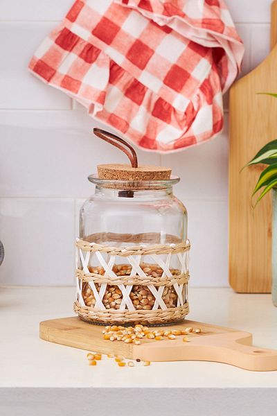 Karaca Yosemite White Jar/Storage Container 1000 ml