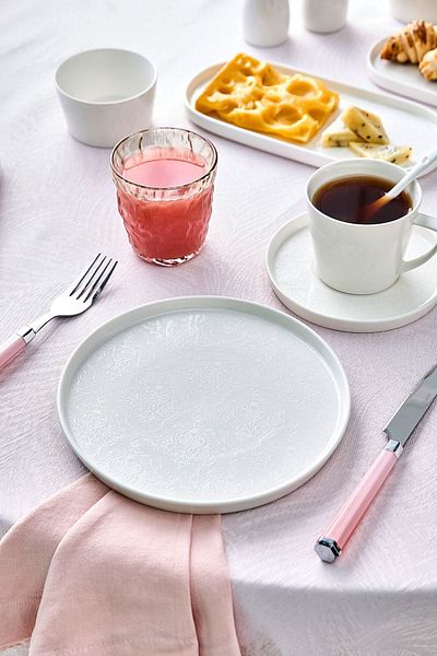 Karaca Forever Bone Salus 33 Pieces Breakfast Set for 6 People