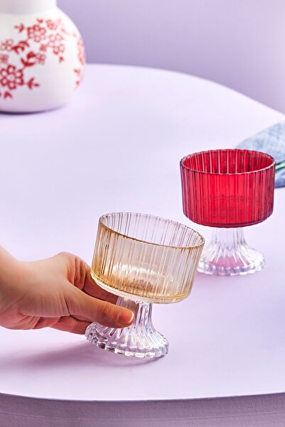 Karaca Anita 3 Parça Cam Magnolia / Tatlı Seti