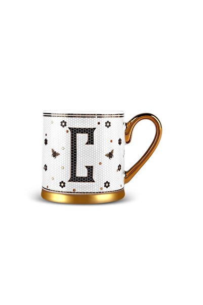 Karaca 330 ml Mug with Letter C