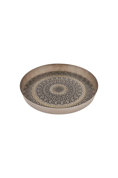 Karaca Rihanna Decorative Tray 28cm Black