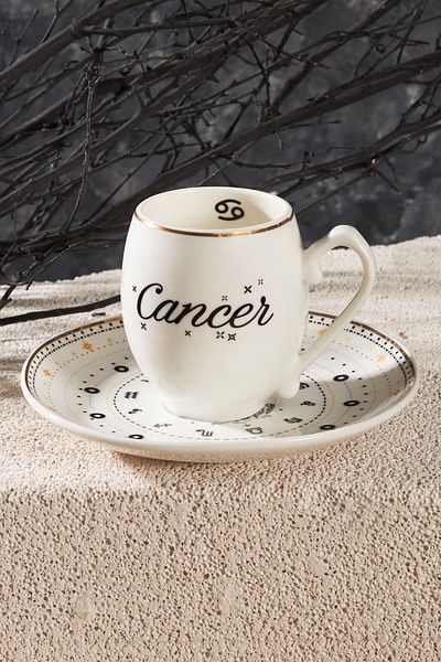 Karaca Cancer Zodiac Single Coffee Cup 90 ml