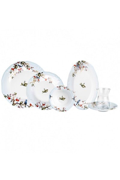 Karaca Becky 26 Piece Breakfast Set for 6 People