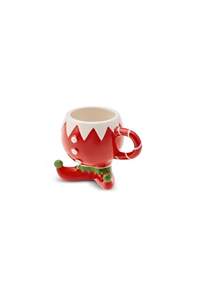Karaca New Year New Year Elf Button Mug 350 ml