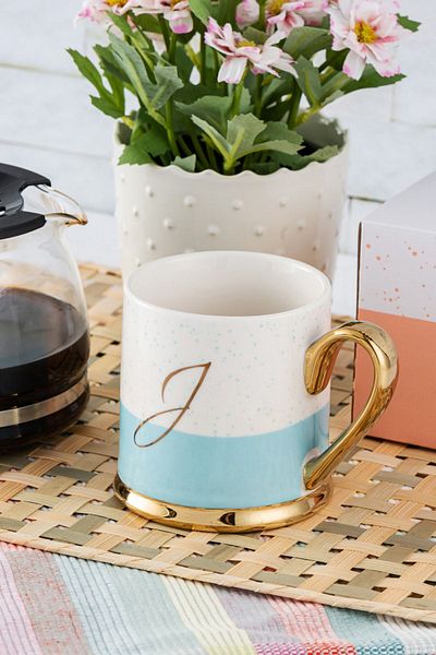 Karaca Letter J Mug