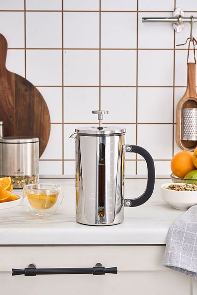 Karaca 1000 ml French Press - Poly Borosilicate Glass/Steel