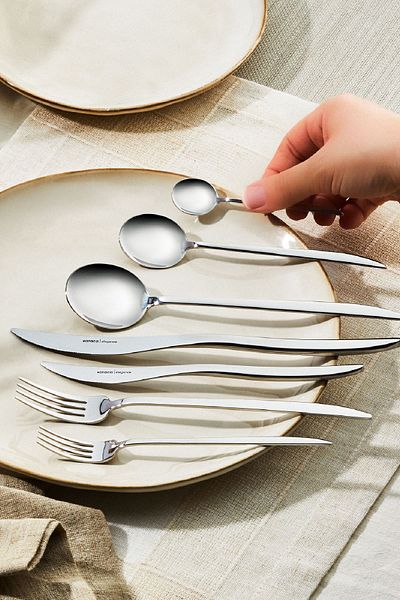 Karaca Amour 84 Pieces - 12 Person Elegance Spoon Knife Boxed