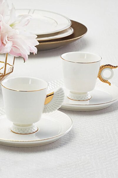 Karaca Egypt Coffee Cup Set for 2 People 80 ml