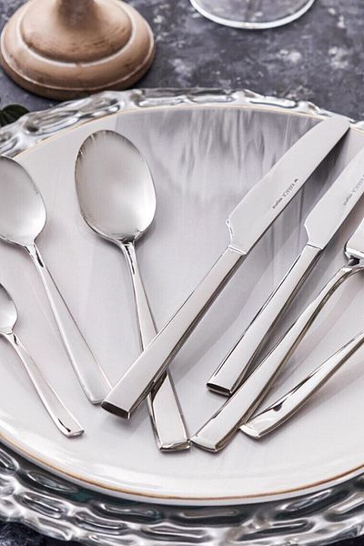 Karaca Linus 84 Piece 12-Person Cutlery Set Elegance Boxed