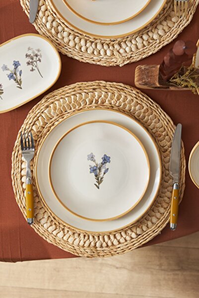 Karaca June 18 Parça 6 Kişilik Kahvaltı Servis Takımı