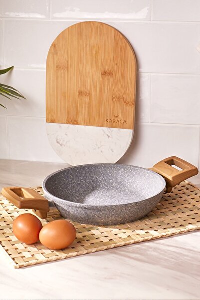 Karaca 20 Cm Silver Stone Bio Granite Pan