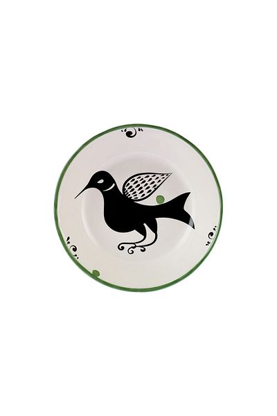 Karaca 20 cm Porcelain Bowl with Bird - Seljuk Series