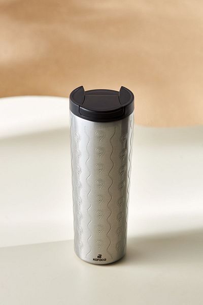 Karaca X Ist Collection Crying Column Thermos Silver