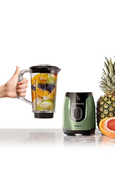 Karaca Blendfit Go Smoothie - Grasmere Green Blender Set