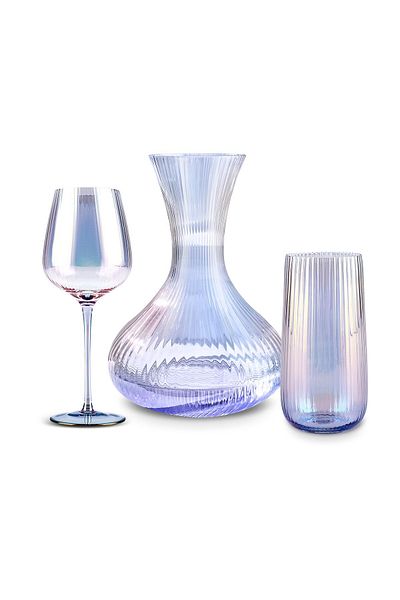 Karaca Leona Gray 25 Piece 12 Person Water Set