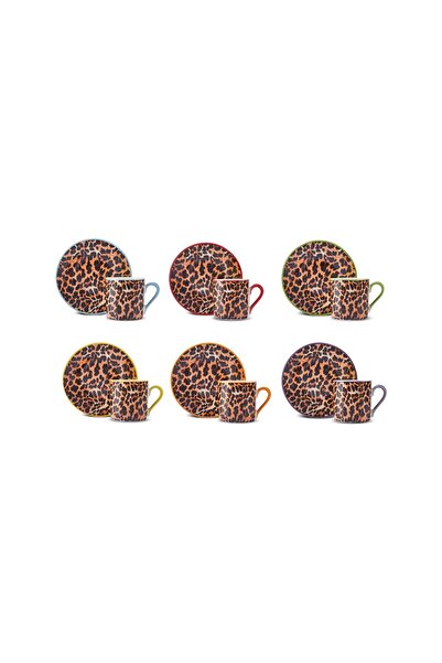 Karaca 90 Ml Pars 6 Personality Coffee Cup