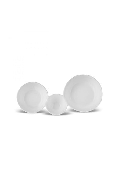 Karaca Carmen Trend 3 Compartment Presentation Plate 26 cm