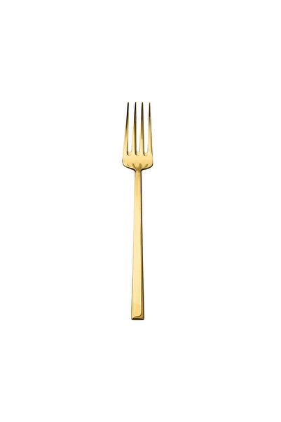 Karaca Theo 6 Piece Personality Shiny Gold Cutlery Set