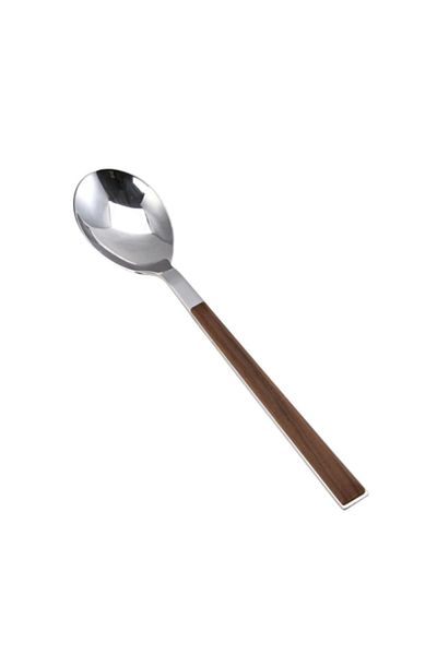 Karaca Salzburg Wooden Single Dessert Spoon 15 Cm