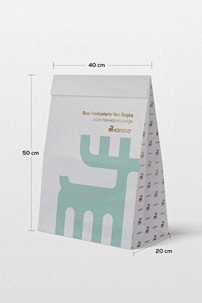 Karaca Hediye Paketi/Çantası/Zarfı Kağıt 40x50x20 cm